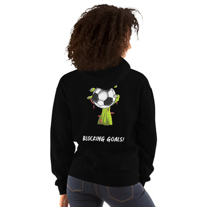 Unisex Hoodie (Blocking Goals!)