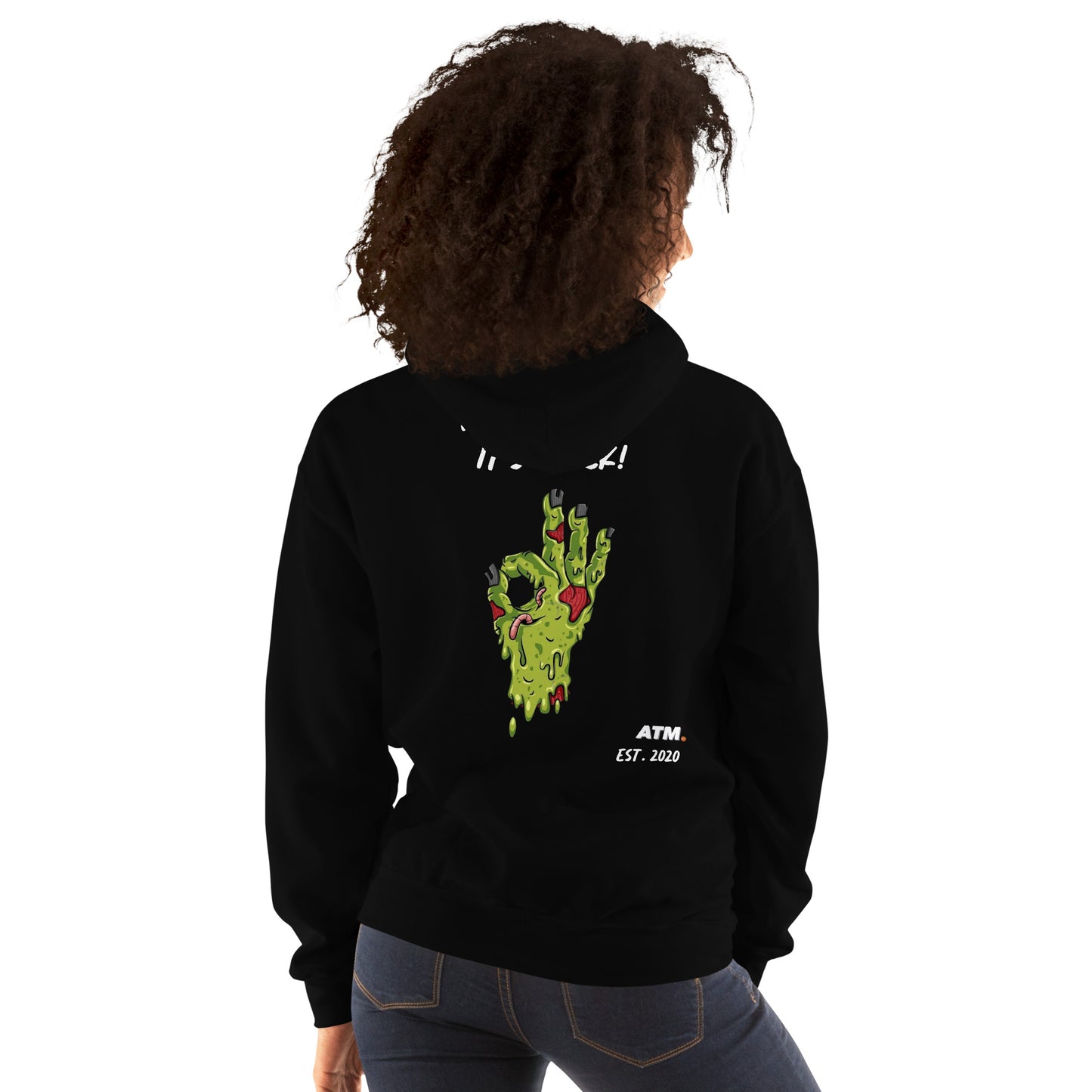 Unisex Hoodie (When it's Up, It's Stuck!)