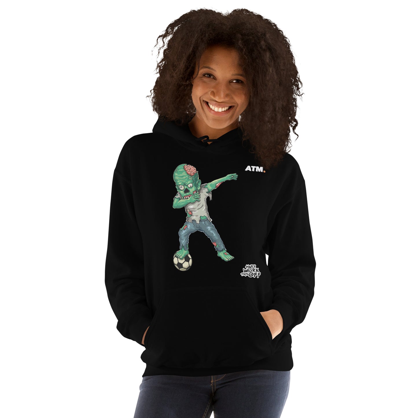 Unisex Hoodie (Dabbing Zombie)