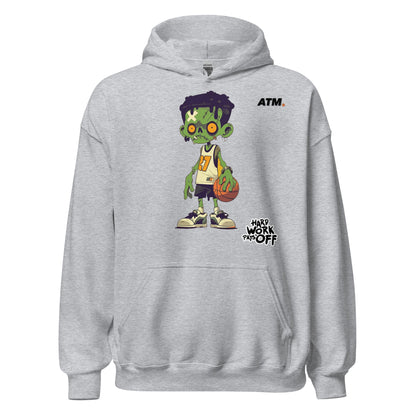 Unisex Hoodie (Zombie & Hard Work Pays Off)