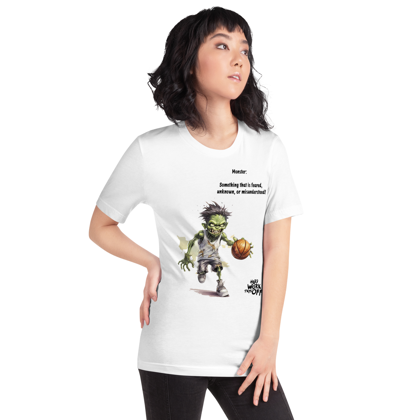 Unisex t-shirt (Monster)